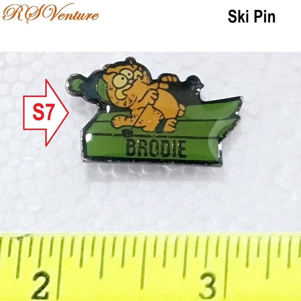 Buy 1 get 1 FREE, New Vintage Brodie Mt. Ski Pin